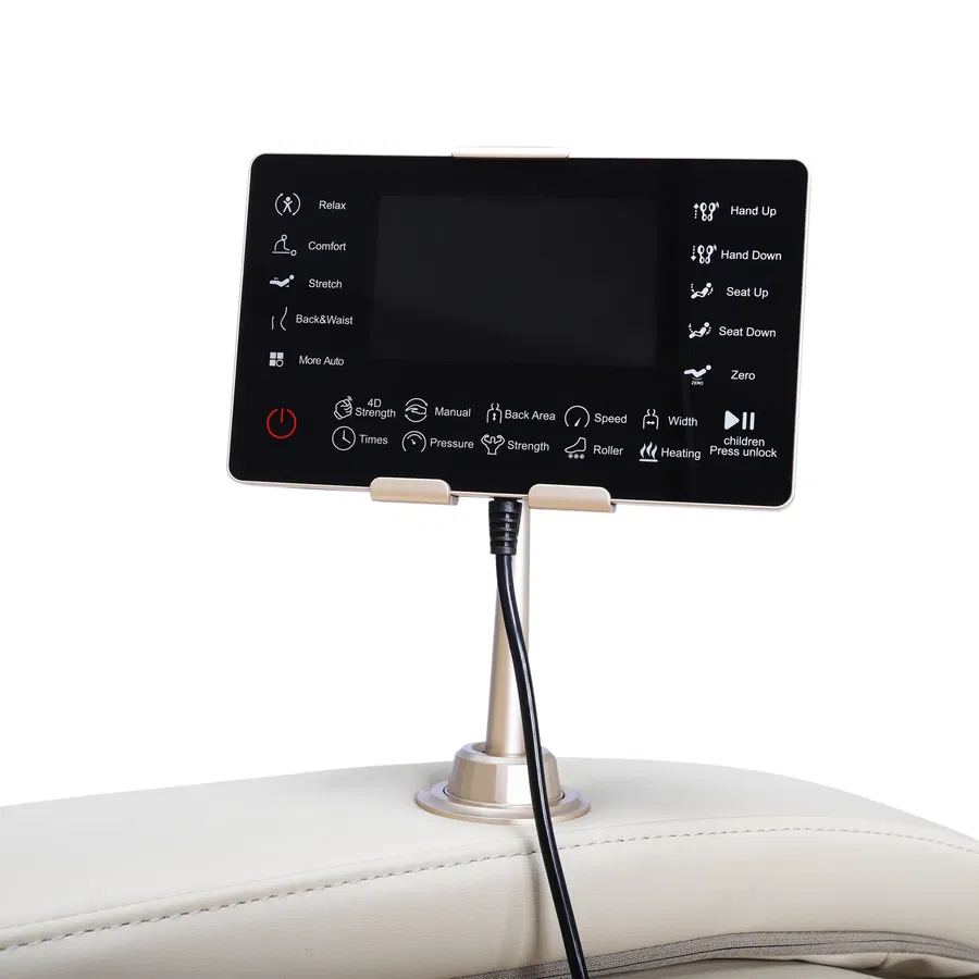 Nourest Nova 4D Full Body Massage Chair With Voice Control-Beige