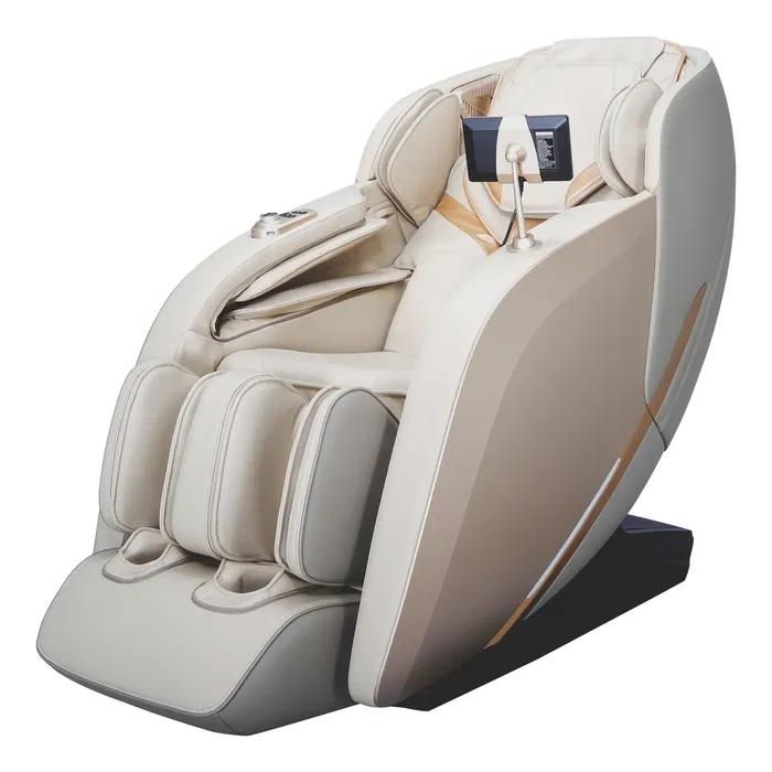 Nova 4D Full Body Massage Chair With Voice Control-Beige