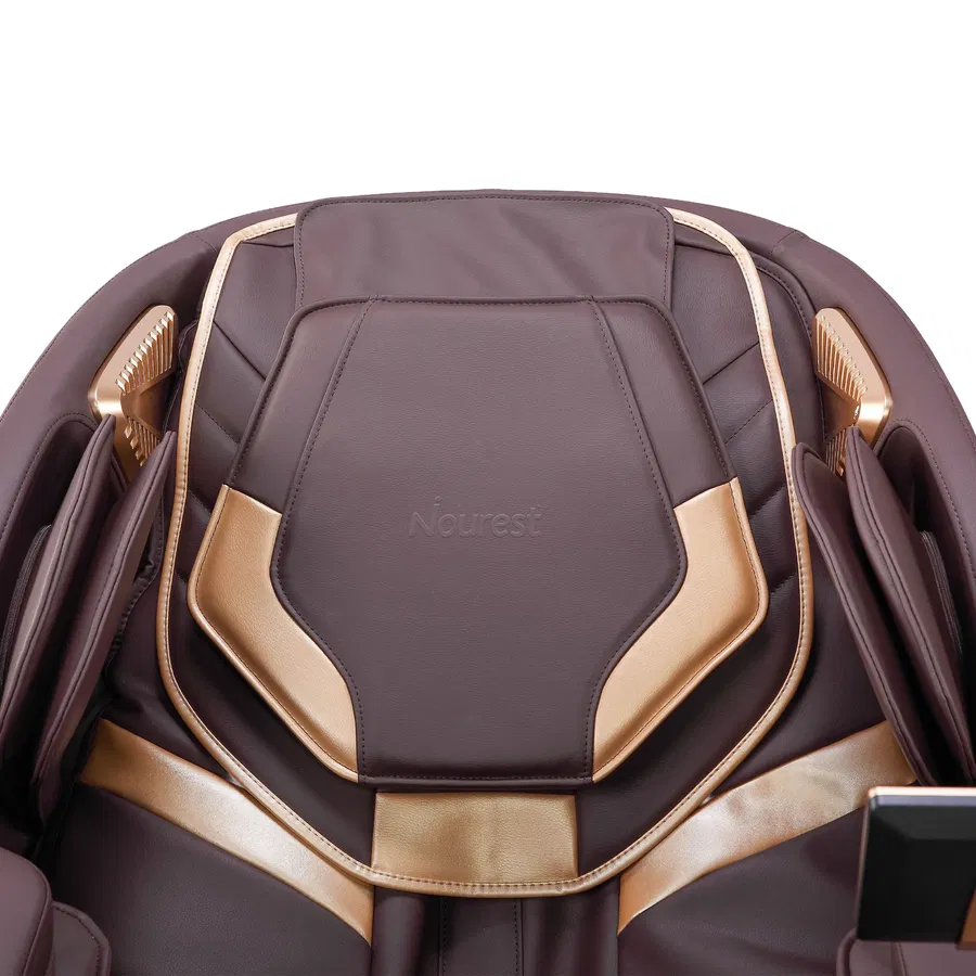 Nourest Nova 4D Full Body Massage Chair With Voice Control-Brown