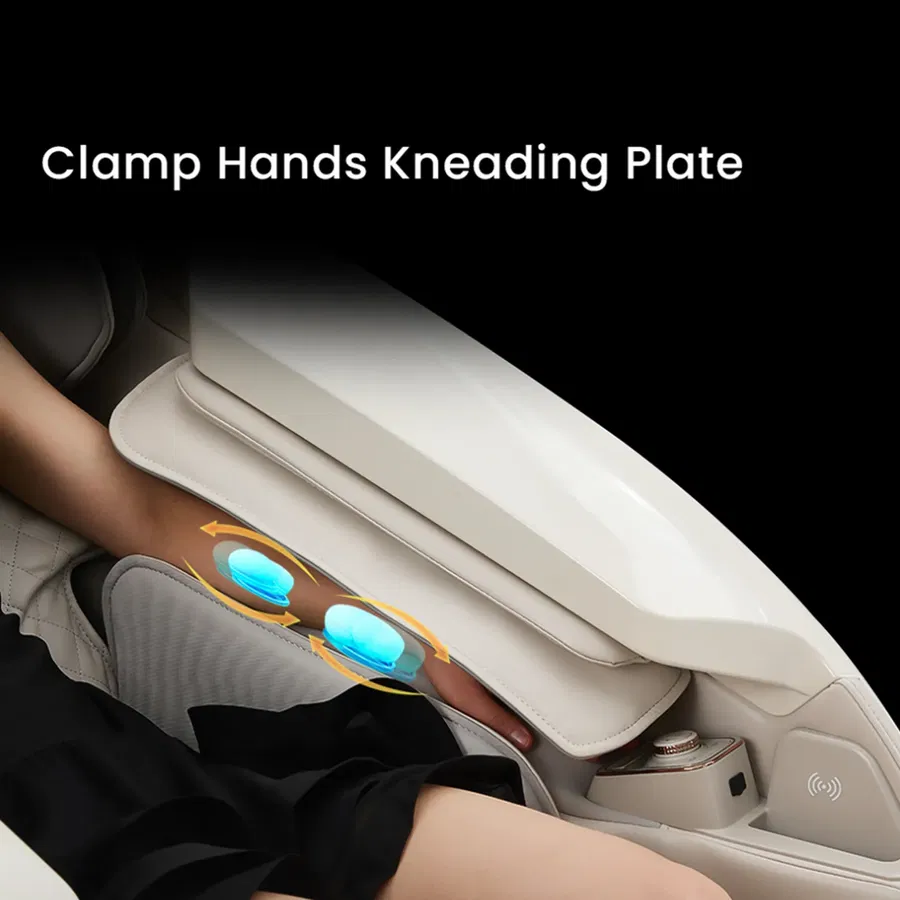 Nourest Robo-X 5D Sonic Wave Roller Massage Chair-Black