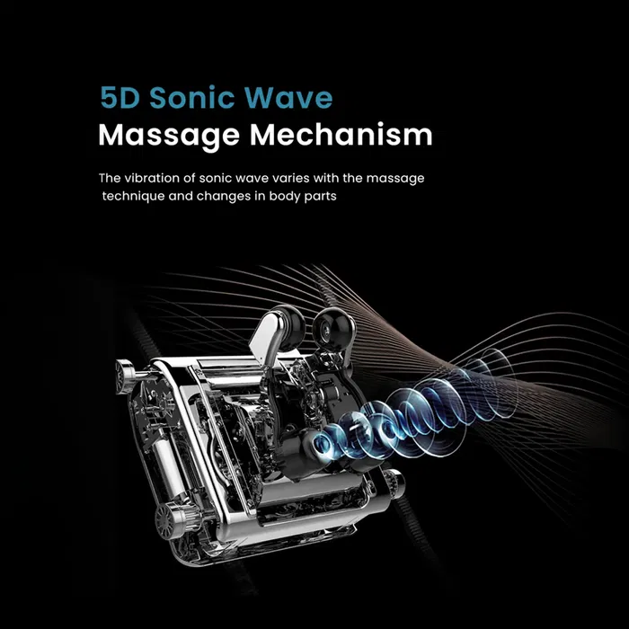 RoboX 5D Sonic Wave Roller Massage Chair