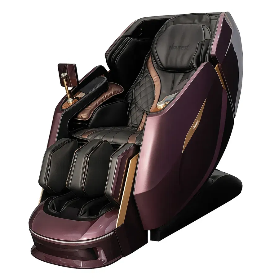 Nourest Stellar 4D Dual Roller Luxury AI Massage Chair [Limited Edition] - Burgundy