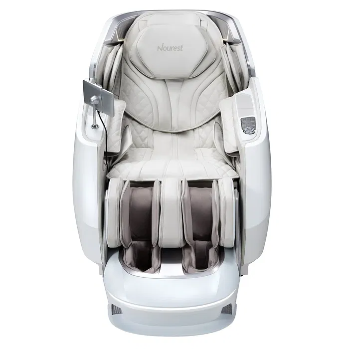 Stellar 4D Dual Roller Luxury AI Massage Chair -White [Limited Edition]