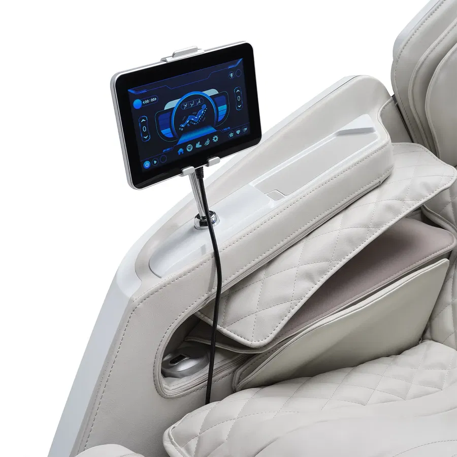 Nourest Stellar 4D Dual Roller Luxury AI Massage Chair -White [Limited Edition]