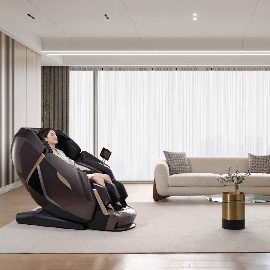 Nourest Stellar 4D Dual Roller Luxury AI Massage Chair [Limited Edition] - Brown
