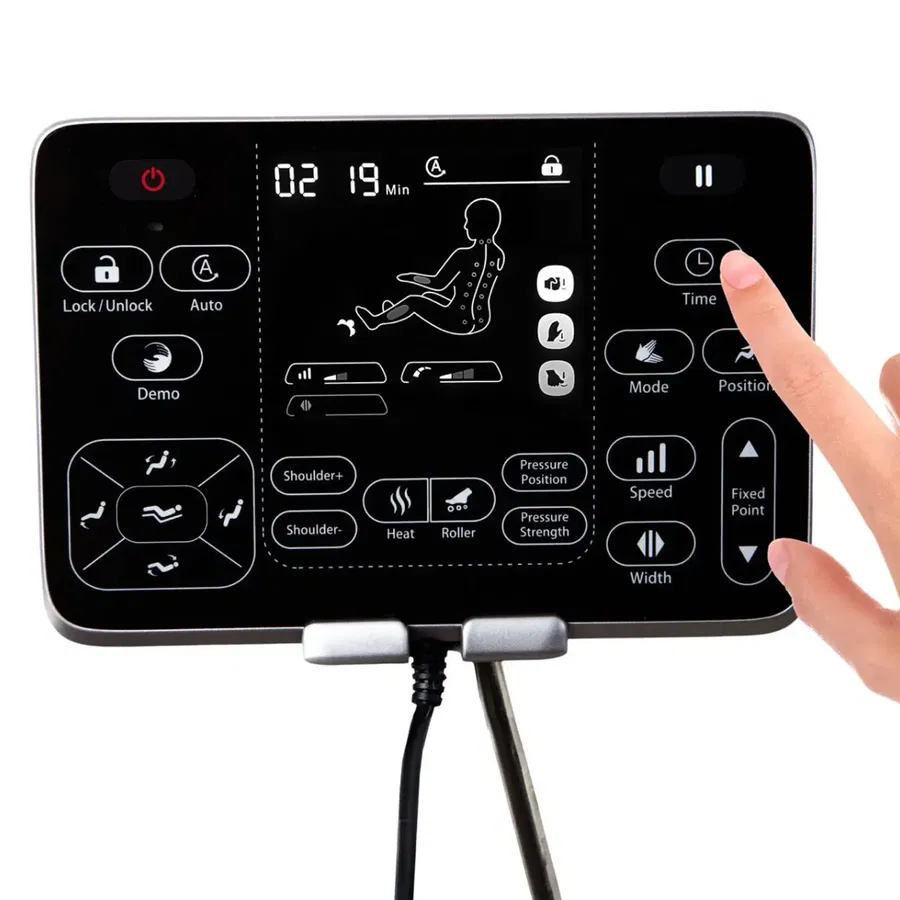 Nourest Vega SL-Track 3D Full Body Massage Chair - Grey